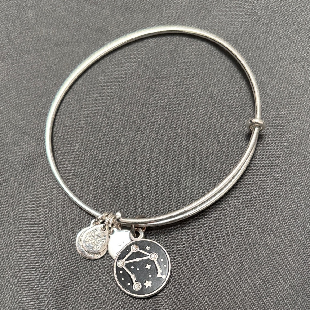 Alex and Ani Silver Libra bracelet